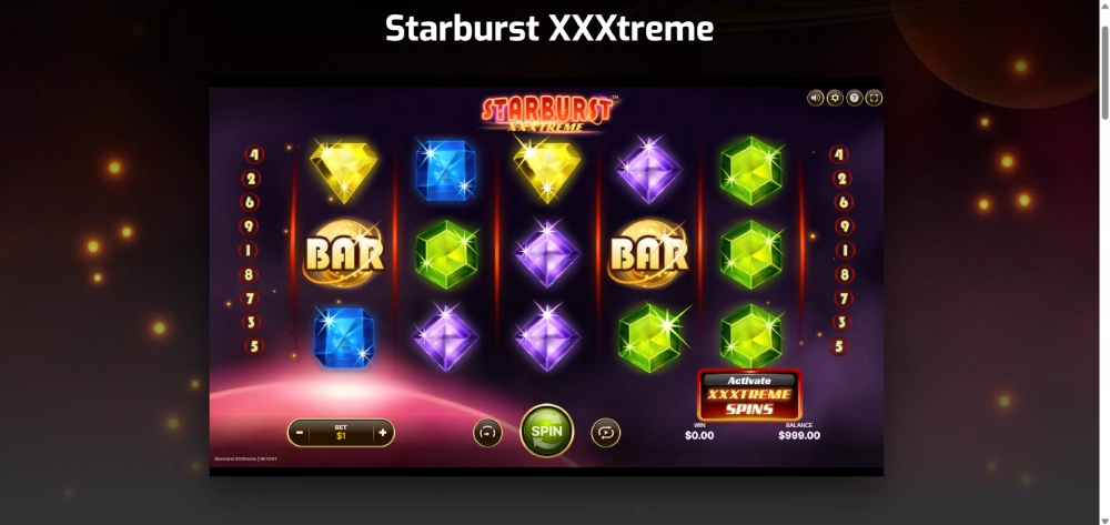 Starburst XXXtreme demo