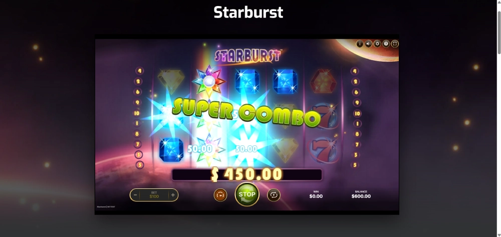 Starbust game