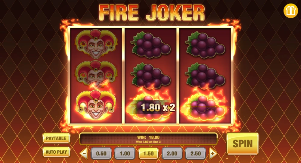 animerte flammebakteppet