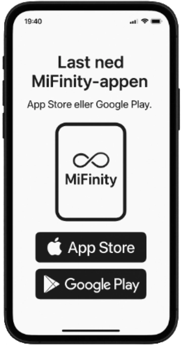 Last ned MiFinity-appen