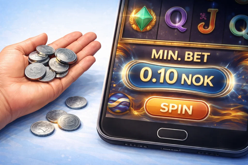 Casino med 10 kr innskudd (og lavere)