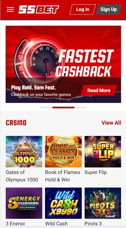 55Bet Casino