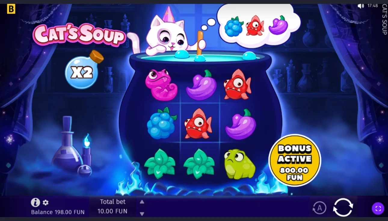 cats soup norge med RTP 97%